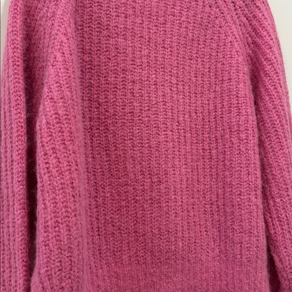 A.L.C. Cleveland Bubblegum Knit Cardigan, Sz Small - Picture 7 of 13